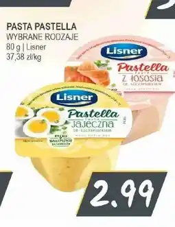 Słoneczko Pasta Pastella z łososia Lisner oferta