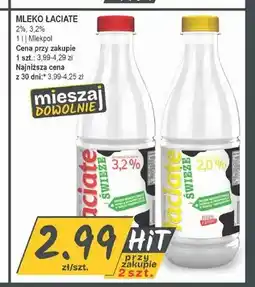 Słoneczko Mleko świeże Łaciate 2% oferta