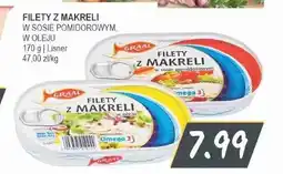 Słoneczko Filety z makreli w sosie pomidorowym Graal oferta