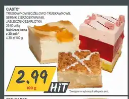 Słoneczko Ciasto truskawkowiec oferta