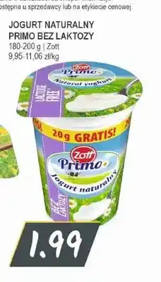 Słoneczko Jogurt naturalny Primo Zott oferta