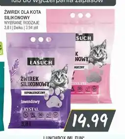 Słoneczko Żwirek dla kota silikonowy Łasuch oferta