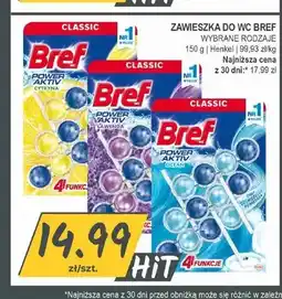 Słoneczko Zawieszka do WC Bref Power Aktiv Cytryna oferta