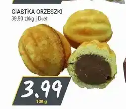Słoneczko Ciastka orzeszki Duet oferta