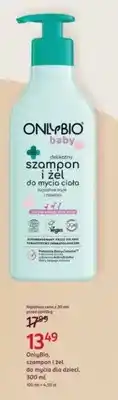 Rossmann Szampon i żel do mycia ciała dla dzieci OnlyBio Baby delikatny oferta