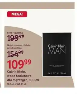 Rossmann Woda toaletowa dla mężczyzn Calvin Klein oferta