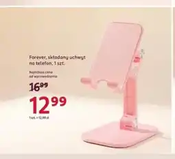 Rossmann Składany uchwyt na telefon Forever oferta