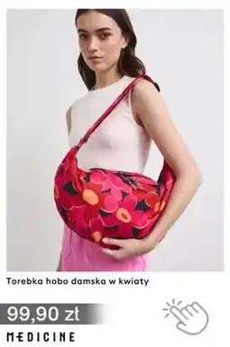 Medicine Torebka hobo damska w kwiaty Medicine oferta