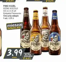 Słoneczko Piwo Kozel Černý oferta
