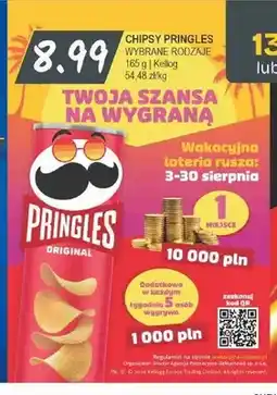 Słoneczko Chipsy Pringles Original oferta