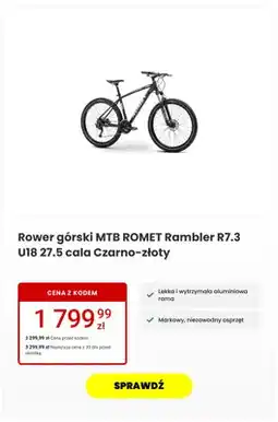 Media Expert Rower górski Mtb Romet Rambler R7,3 oferta