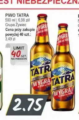 Słoneczko Piwo Tatra oferta