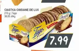 Słoneczko Ciastka owsiane De Lux Tago oferta