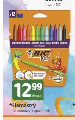 Marketvita Flamastry BIC Kids 12 kolorów oferta