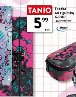Intermarche Teczka A4 z gumką K-POP oferta