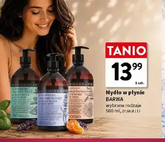 Mydło w płynie Barwa Aromasoaps bazylia