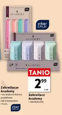 Intermarche Zakreślacz pastelowy Interdruk Academy oferta