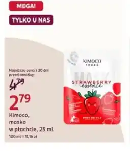 Rossmann Maska w płachcie Kimoco Young Strawberry Essence oferta