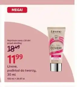 Rossmann Podkład do twarzy Lirene All Day Cover! oferta