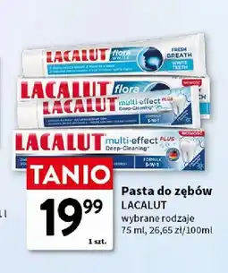 Intermarche Pasta do zębów Lacalut oferta