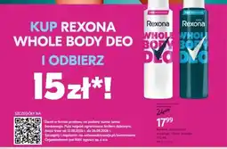 Rossmann Dezodorant w sprayu Rexona Whole Body Deo oferta