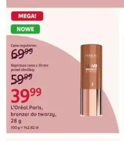 Rossmann Bronzer do twarzy L'Oréal Paris oferta