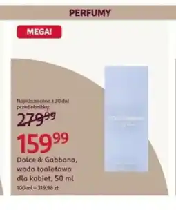 Rossmann Woda toaletowa dla kobiet Dolce & Gabbana oferta
