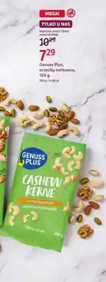 Rossmann Orzechy nerkowca Genuss Plus Cashew Kerne oferta