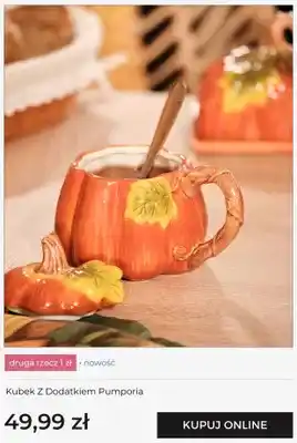 Home&You Kubek z dodatkiem Pumporia home & you oferta