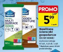 Intermarche Nawilżane ściereczki gospodarcze Oh My Home! oferta