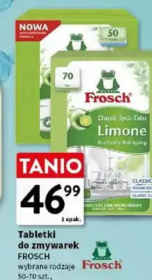 Intermarche Tabletki do zmywarek Frosch Limone oferta