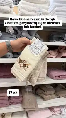 Pepco Bawełniane ręczniki do rąk oferta
