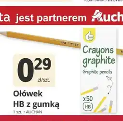 Marketvita Ołówek HB z gumką Auchan oferta