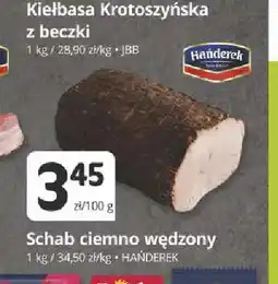 Marketvita Schab ciemno wędzony Hańderek oferta