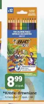 Marketvita Kredki drewniane BIC Kids 12 kolorów oferta