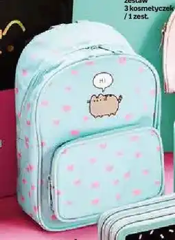 Empik Plecak Pusheen miętowy w serduszka oferta