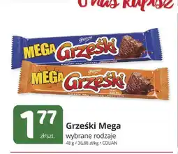 Marketvita Wafel w czekoladzie Grześki Mega kakaowy oferta