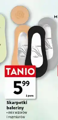 Intermarche Skarpetki baleriny Moraj oferta