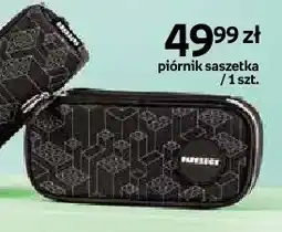 Empik Piórnik saszetka Papercut czarny wzorzysty oferta