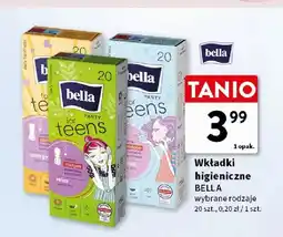 Intermarche Wkładki higieniczne Bella Panty for teens Sensitive oferta