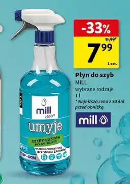 Intermarche Płyn do szyb Mill Clean Umyje oferta