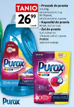 Intermarche Proszek do prania Purox oferta
