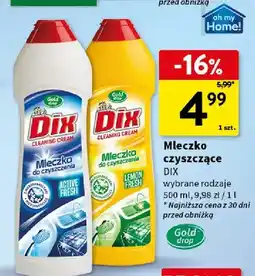 Intermarche Mleczko czyszczące Active Fresh Dix oferta
