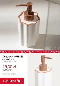 Homla Dozownik ceramiczny Mussel oferta