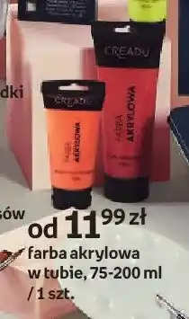 Empik Farba akrylowa w tubie Creadu oferta