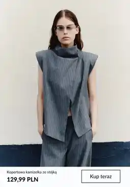 H&M Kamizelka kopertowa ze stójką oferta