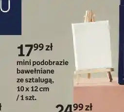 Empik Mini podobrazie bawełniane ze sztalugą Creadu oferta