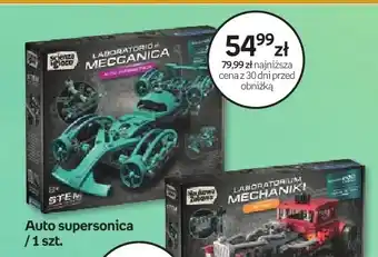 Auto supersonica Laboratorium Mechaniki Clementoni