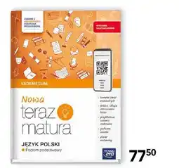 Empik Książka Nowa teraz matura Język polski Poziom podstawowy Vademecum Nowa Era oferta