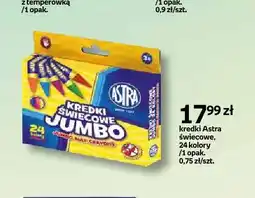 Empik Kredki świecowe Jumbo Astra oferta